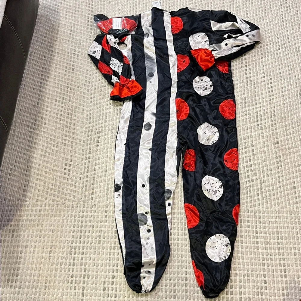 Big Top Bling Clown costume size L (10/12)